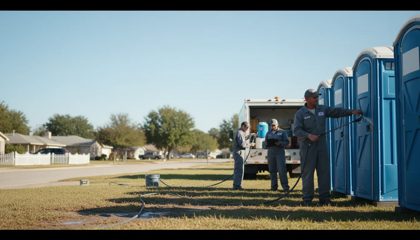 Long-Term Portable Toilet Rental in Harrisburg, SD near me